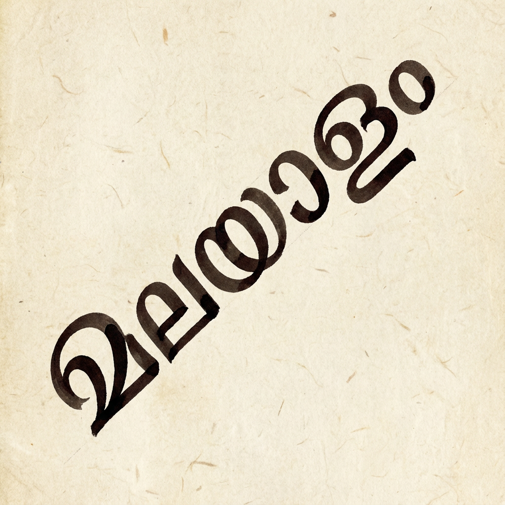 AI image generated of A thick black doodle of several looping curves forms a winding diagonal line across the page.