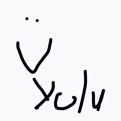 A drawing of a smiley face with the word "youlu" written below it.